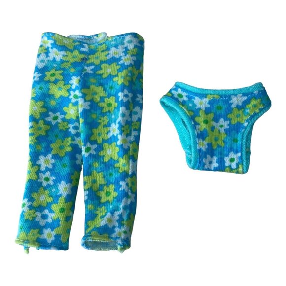 Barbie Mattel Doll Rain or Sun Shine Outfit Pants Bikini Bottom 2000 Vintage - Picture 6 of 9